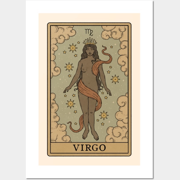 Virgo Card Wall Art by thiagocorrea